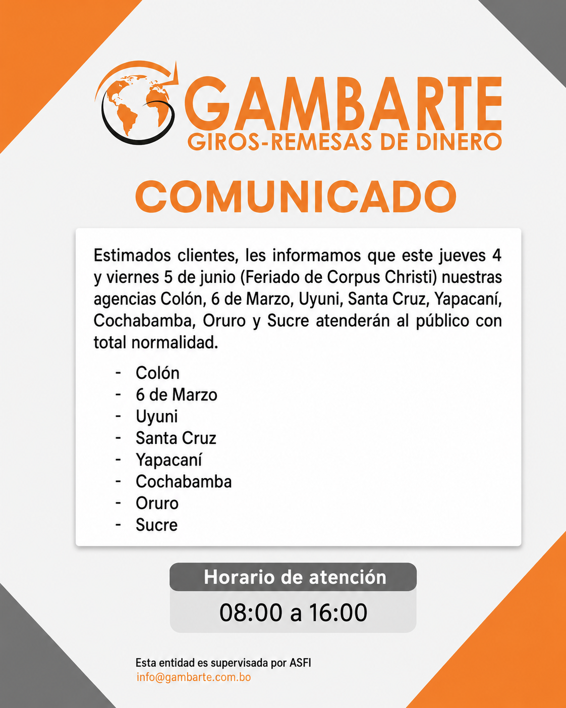 Comunicado Gambarte